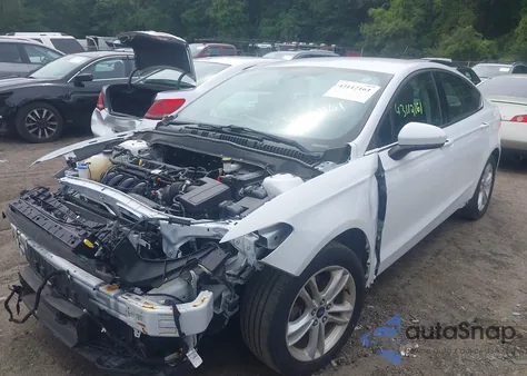 2018 Ford Fusion Se из США, поврежденный, VIN 3FA6P0H77JR125558